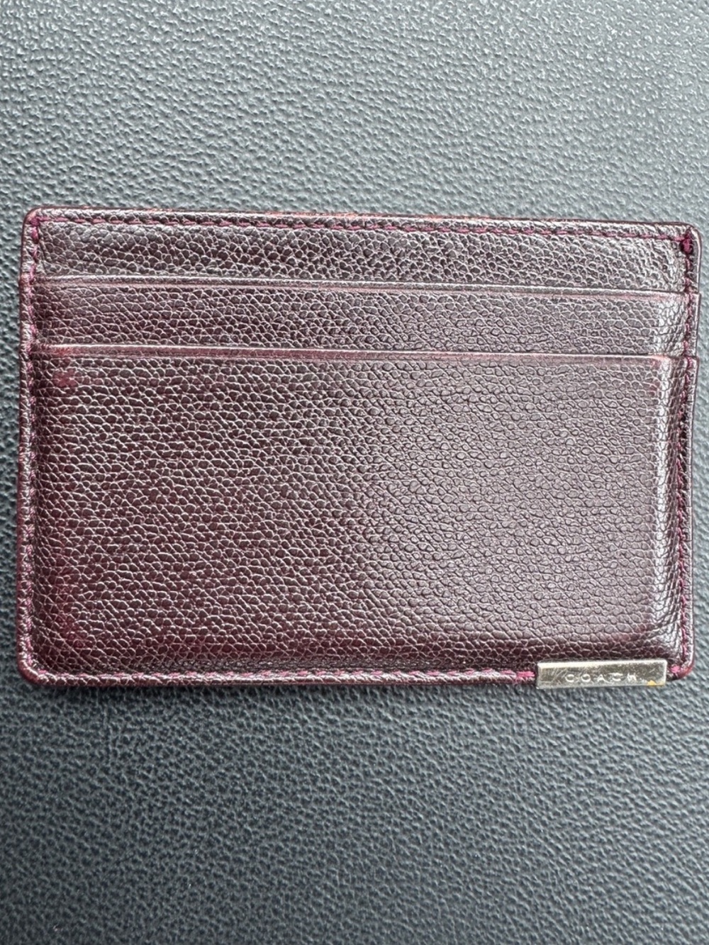 Coach Leather Card Case